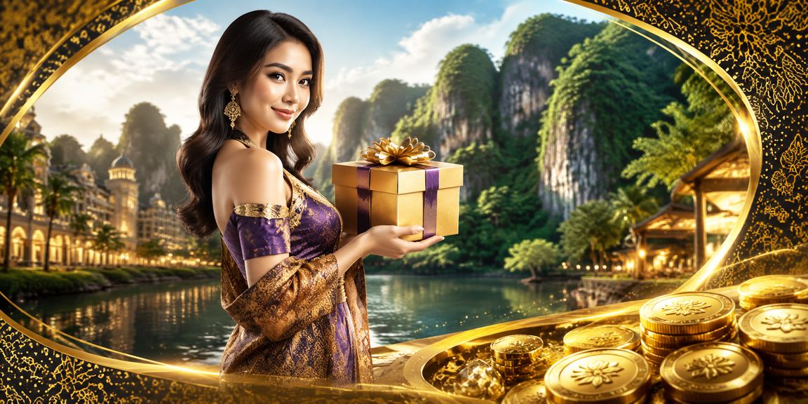 Paparan bonus pendaftaran dengan rekaan batik eksklusif di Ipoh