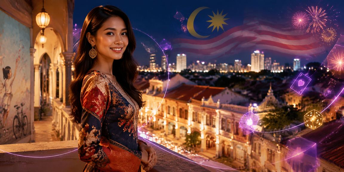 Meja Poker dalam talian dengan rekaan batik eksklusif di Pulau Pinang