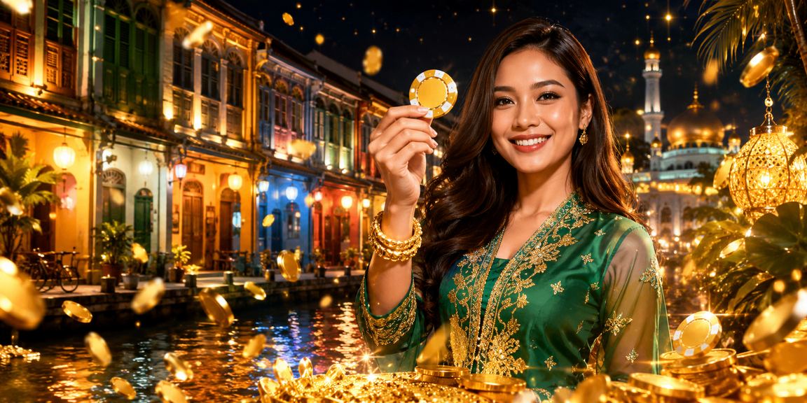Pemain menyemak tip pertaruhan sukan semasa Hari Raya di Pulau Pinang